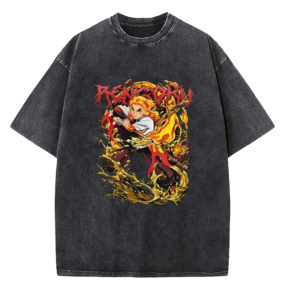 Camiseta Kyojuro Fire