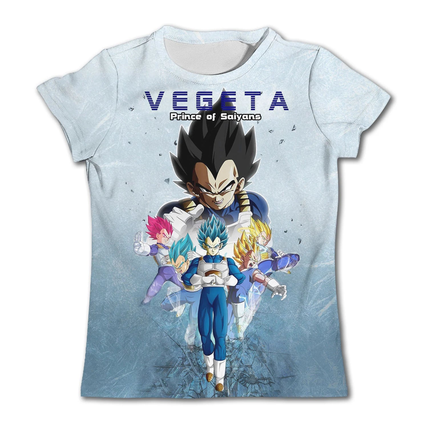 Camiseta Transformaciones Vegeta