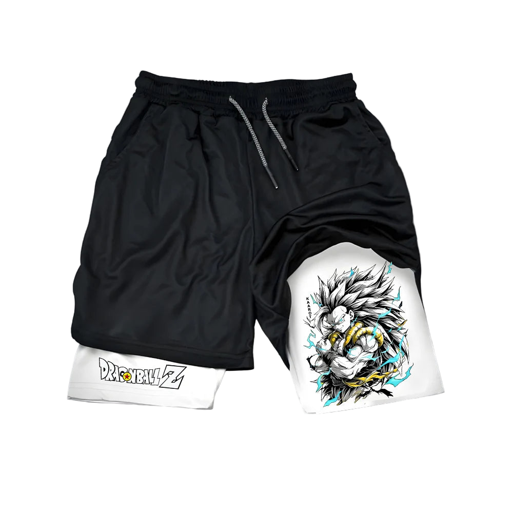 Shorts Deportivos Goku SSJ3