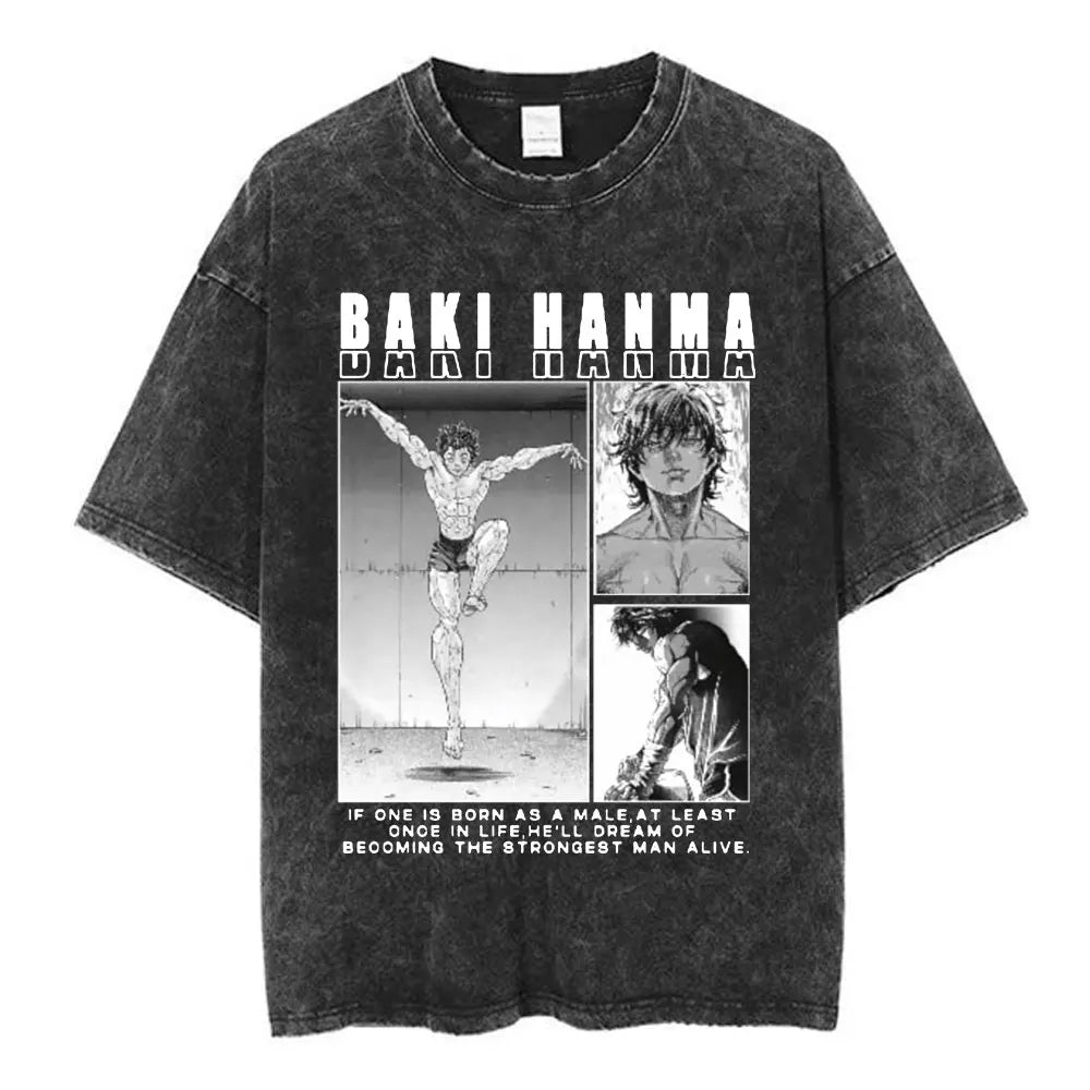 Camiseta Baki Manga